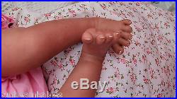 One Week Sale Bi Racial Ethnic Reborn Baby Doll Marissa May& Sunbeambabies