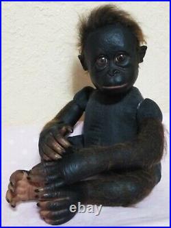 Ooak Ashton Drake Reborn baby BONOBO Monkey/Chimp? 22 Therapy doll Ooak Ashton Drake Reborn baby BONOBO Monkey/Chimp? 22 Therapy doll