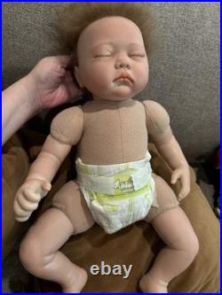 Otard sleeping REBORN DOLL WEIGHTED, Realistic Features Red Hair/Fair Skin