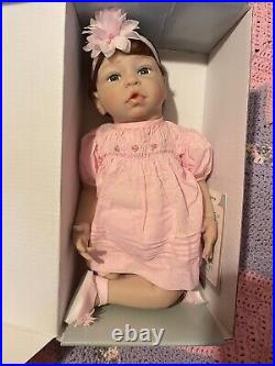 PARADISE GALLERIES DOLL WEIGHTED Pretty in Pink 20 Vinyl Soft Body Baby RETIRED