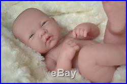 PJs BUNNY BERENGUER LA NEWBORN MANY EXTRAS BABY BOY DOLL FOR REBORN / PLAY