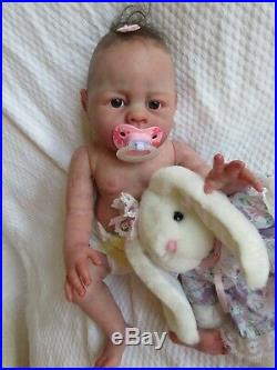 POOR WORRIED Reborn Doll FULL ANATOMICALLY Correct Baby GIRL- UNKNOWN