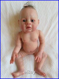 POOR WORRIED Reborn Doll FULL ANATOMICALLY Correct Baby GIRL- UNKNOWN