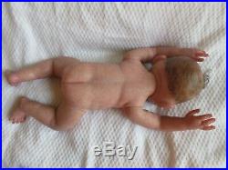 POOR WORRIED Reborn Doll FULL ANATOMICALLY Correct Baby GIRL- UNKNOWN