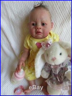 POOR WORRIED Reborn Doll FULL ANATOMICALLY Correct Baby GIRL- UNKNOWN