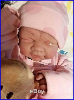 PRECIOUS PREEMIE FIRST TEARS BABY GIRL DOLL REAL GIRL With BABY EXTRAS