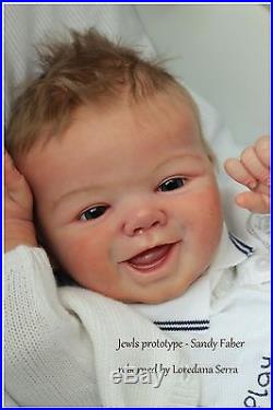 PROTOTYPE Jewls by Sandy Faber Baby Boy Reborn Doll The Little Prince's House