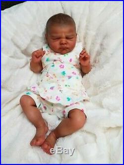 PROTOTYPE Reborn Baby Girl FRIDA by Lorraine Yophi AA Ethnic Lifelike Doll