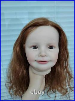 Painted Kit By Artist Reborn Baby Doll Zoe 26'' Hand-Rooted Hair Unassebled Kits