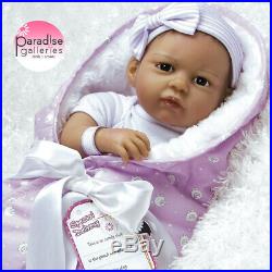 Paradise Galleries Real Life Silicone Vinyl Hispanic Reborn Baby Doll Princess