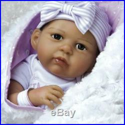 Paradise Galleries Real Life Silicone Vinyl Hispanic Reborn Baby Doll Princess