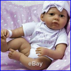 Paradise Galleries Real Life Silicone Vinyl Hispanic Reborn Baby Doll Princess