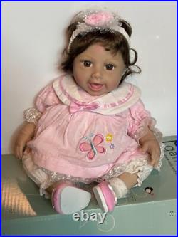 Paradise Galleries Tickled Pink Lifelike Reborn Baby Doll Infant Newborn Weight