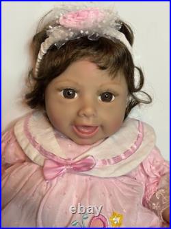 Paradise Galleries Tickled Pink Lifelike Reborn Baby Doll Infant Newborn Weight