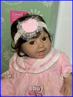 Paradise Galleries Tickled Pink Lifelike Reborn Baby Doll Infant Newborn Weight