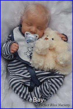 Pbn Booboo Reborn Baby Doll Boy Sculpt Levi By Bonnie Brown 0317 Small Fault