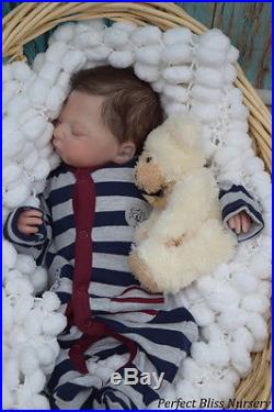 Pbn Yvonne Etheridge Reborn Baby Boy Doll 0317 Sculpt Leah By Sandra White