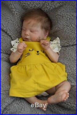 Pbn Yvonne Etheridge Reborn Baby Doll Girl Sculpt Chase By Bonnie Brown 0520