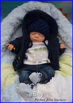 Pbn Yvonne Etheridge Reborn Doll Baby Boy Luxe By Cassie Brace 1018