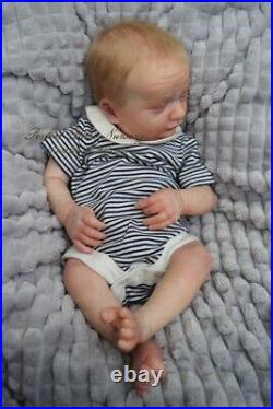 Pbn Yvonne Etheridge Reborn Doll, Realborn James Asleep By Bountiful Baby 0221
