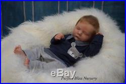 Pbn Yvonne Etheridge Reborn Doll Realborn Reese Asleep By Bountiful Baby 0118