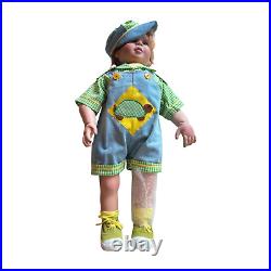 Peggy Dey Artist Vinyl Baby Boy Doll Signed 1996 Excellent Condition Collectible Peggy Dey Artist Vinyl Baby Boy Doll Signed 1996 Excellent Condition Collectible