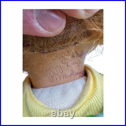 Peggy Dey Artist Vinyl Baby Boy Doll Signed 1996 Excellent Condition Collectible