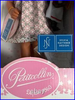 Petitcollin Sylvia Natterer Artist Doll Mona 13.5 With baby doll MIB New