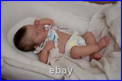 Pinky Reborn Baby Dolls 20 Inch Newborn Baby Dolls Full Body Vinyl Anatomical