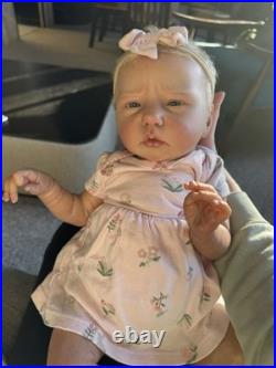 Pre-owned Ellie Sue Reborn Baby Doll with Box Opening and COA