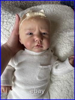 Pre-owned Ellie Sue Reborn Baby Doll with Box Opening and COA