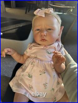 Pre-owned Ellie Sue Reborn Baby Doll with Box Opening and COA