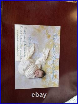 Pre-owned Ellie Sue Reborn Baby Doll with Box Opening and COA