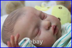 Precious Baban Reborn Baby Boy Teddy by Irina Kaplanskaya