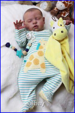 Precious Baban Reborn Baby Boy Teddy by Irina Kaplanskaya