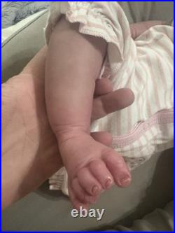 Precious Paz Reborn Baby Doll- Sailor Rose By Cassie Brace Sculpt Includes COA