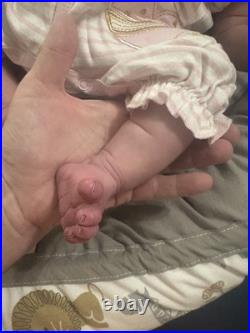 Precious Paz Reborn Baby Doll- Sailor Rose By Cassie Brace Sculpt Includes COA