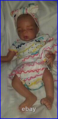 Preemie newborn reborn baby girl 16