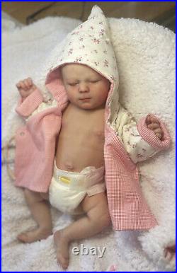 Preowned Reborn Baby Prototype By Marie Gambus LNDM artist doll ooak rooted