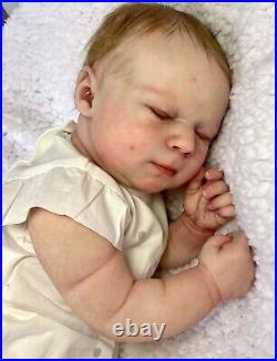 Preowned Reborn Baby Prototype By Marie Gambus LNDM artist doll ooak rooted