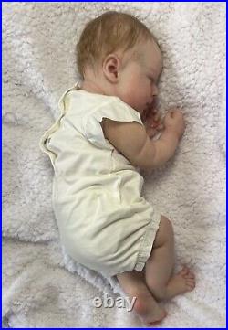 Preowned Reborn Baby Prototype By Marie Gambus LNDM artist doll ooak rooted