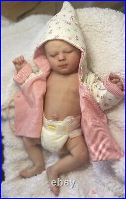 Preowned Reborn Baby Prototype By Marie Gambus LNDM artist doll ooak rooted