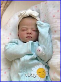 RARE! Beautiful Reborn Baby Girl YONA Cuddle Baby Realistic Therapy Doll