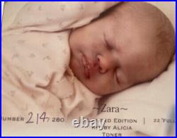 RARE Reborn Baby Doll Zara By ALICIA TONER SOLE