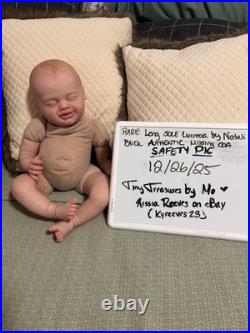 RARE Reborn Baby Girl Lucrecia by Natali Blick Long SOLE Doll