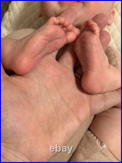 RARE Reborn Baby Girl Lucrecia by Natali Blick Long SOLE Doll