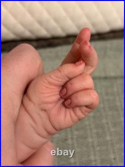 RARE Reborn Baby Girl Lucrecia by Natali Blick Long SOLE Doll