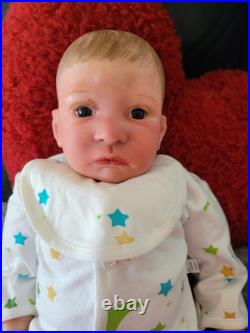 REALISTIC REBORN BABY DOLL SWEET PEA AWAKE (LAURA LEE EAGLES) 26 Inches REALISTIC REBORN BABY DOLL SWEET PEA AWAKE (LAURA LEE EAGLES) 26 Inches