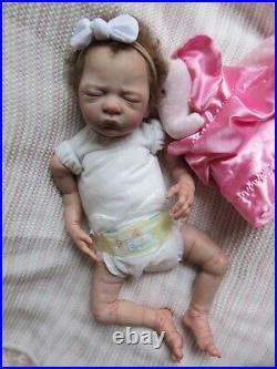 REALISTIC Reborn Baby GIRL Doll HARMONY by LAURA LEE EAGLES FULL Limbs