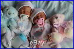 REBORN BABY BOY DOLL 14 PREMATURE BY ARTIST OF 9yrs MARIE AT SUNBEAMBABIES GHSP